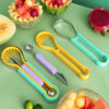 3-in-1 Fruit Digger Fruit Carving Knife Set